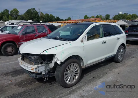 2011 Lincoln Mkx z USA, uszkodzony, nr VIN 2LMDJ8JKXBBJ28048